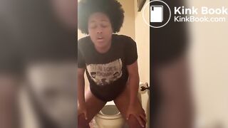 kinky black girl again
