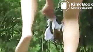 outdoors pooping accidents 008 (desperate diarrhea in panties)