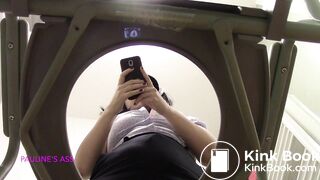 Toilet chair pov - video 2