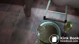 MILF drops some hot poop soup