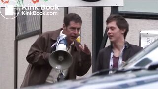 Girl poops her jeans trapped in a car