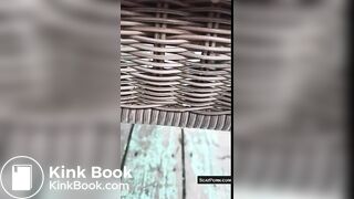 Close up scat, little prolapse