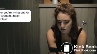 Girl gets diarrhea in public