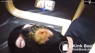 Toilet slave eats everything - video 2