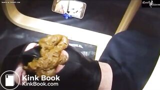 Toilet slave eats everything - video 2