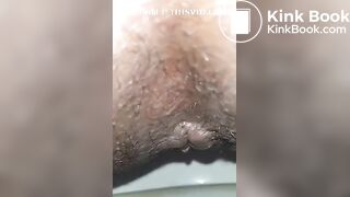 Ebony shitting 2