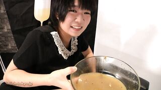 Japanese Fetish Sex 141: Enema, Scat, Piss & Vomit Soup, Part 1