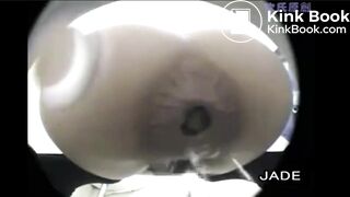Japanese girl pooping17