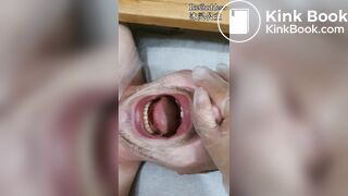 Goddess feeding her toilet slave