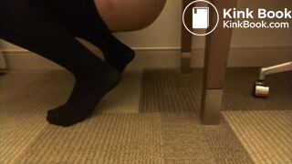 Melody James - Teen Caught Pooping on Floor in Public in Furniture Store