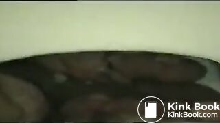 Female shitting in toilet 1