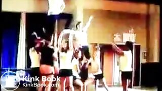 Cheerleader shits herself during practice