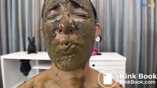 sexy ebony big ass twins shitting on slave mouth