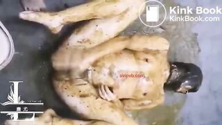 asian slave anal training anal fisting,fisting,toying,machine,scat