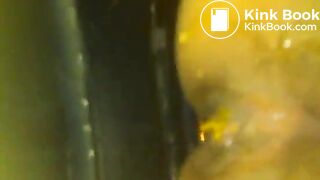 girl filmed pooping
