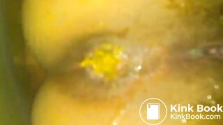 girl filmed pooping