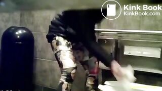 massive diarrhea in public toilet
