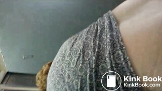 MILF Has Runny Diarrhea In Public Toilet