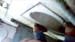 MILF Has Runny Diarrhea In Public Toilet