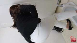 Japanese woman shits herself
