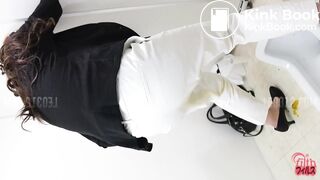 Japanese woman shits herself