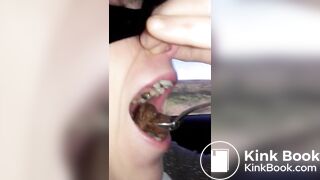 Cruel Amateur Scat Feeding - video 2