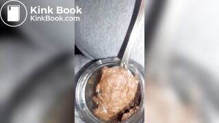 Cruel Amateur Scat Feeding - video 2