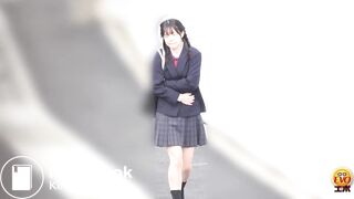 japanese student panty poop