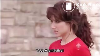 Chick poops her shorts playing soccer