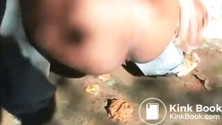 Outside poop - video 2
