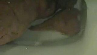 Girls Pooping in Toilet