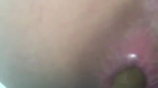 desperate girl shitting in toilet 2