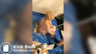 Rare video of Japanese vomit