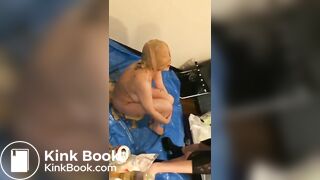 Rare video of Japanese vomit