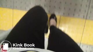 Asian girl self shot poop compilation part 2