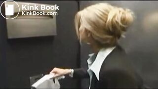Office Woman pooping in dirty toilet