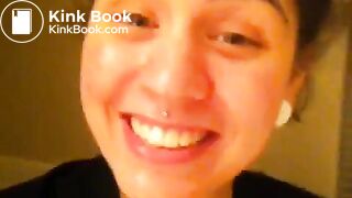 Vine woman poops on toilet 1