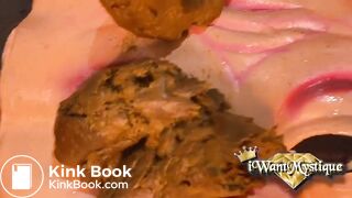 Exotic ebony ass spread n more