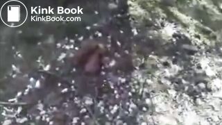 AD pulling shit out of her ass