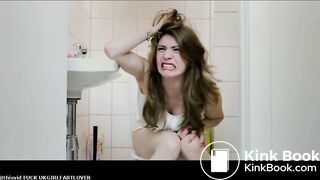 Sexy teen toilet diarrhea farting scene - video 24