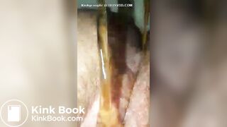 she had to shit and piss really badly