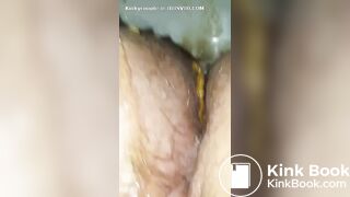 she had to shit and piss really badly