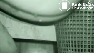 girl diarrhea in a public toilet