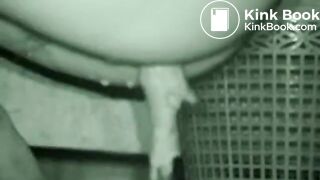 girl diarrhea in a public toilet