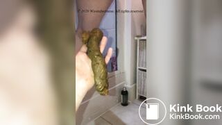 Holding Girlfriends Huge Turd