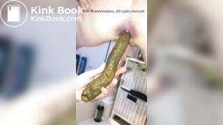 Holding Girlfriends Huge Turd