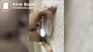 beautiful girl shits a big load on plate