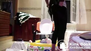 Toilet slave and pooping girl 13