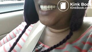 BBW Ebony going poop at Best Buy