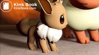 Eevee and Flareon